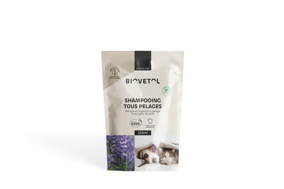 Biovetol – Shampoing Tous Pelages Bio (recharge écologique)
