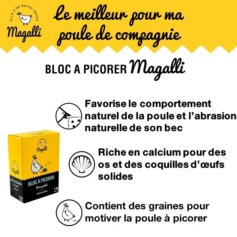 Bloc à picorer poules - Image 2