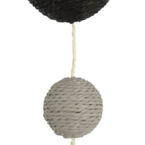 Bobby - Griffoir Plume Noir pour Chats - 57cm