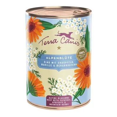 Boites Terra Canis menu Floralis 6 x 400 g