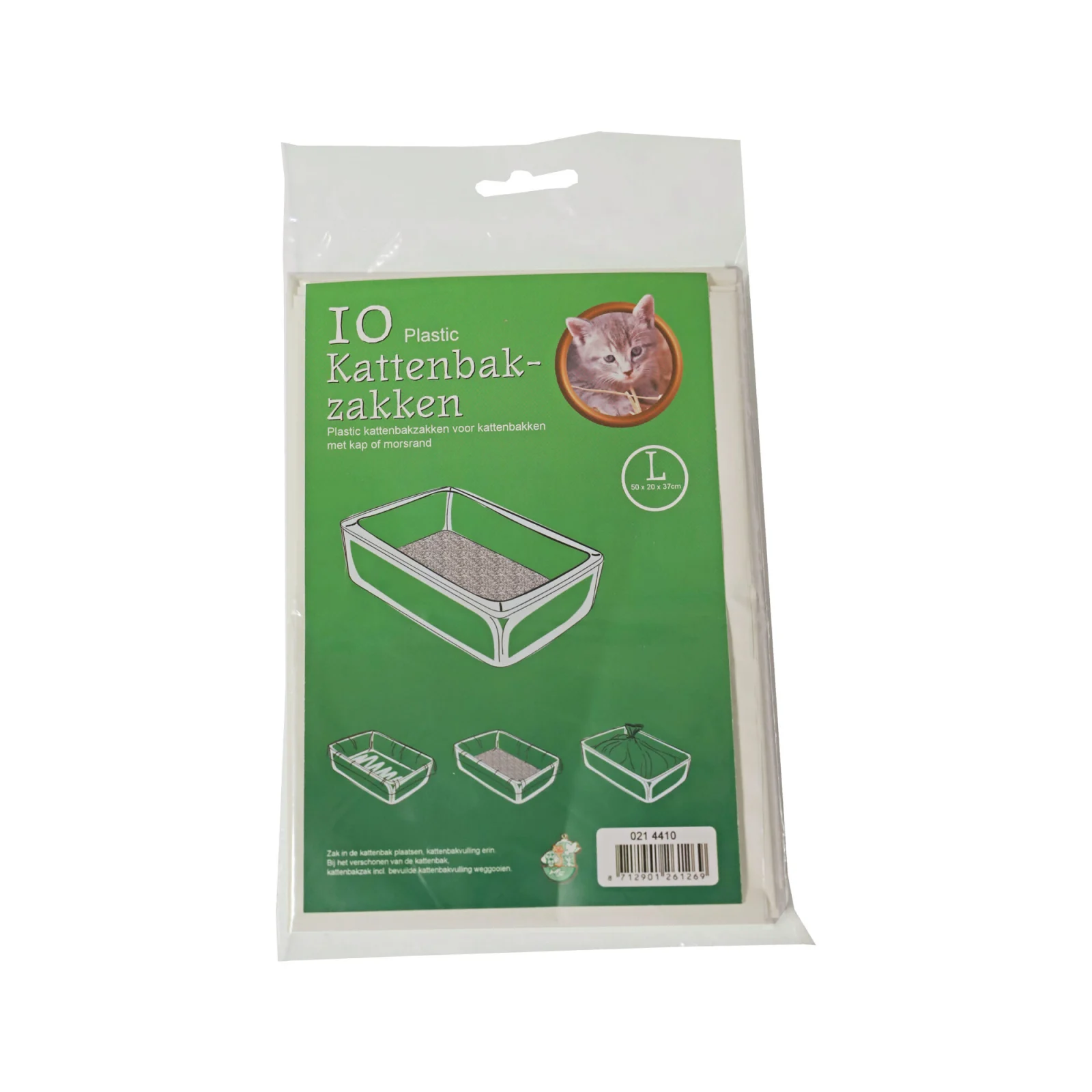 Boon Sac à litière pour chat blanc I Commander