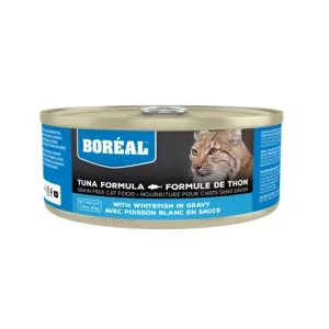BORÉAL – Conserve Thon et poisson blanc pour chat