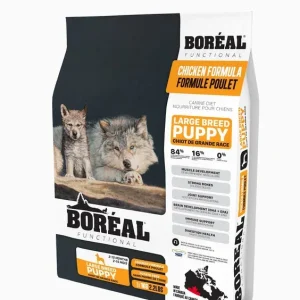 Boréal Functional – Chiot Grande Race Poulet – Nourriture Sèche pour Chiens