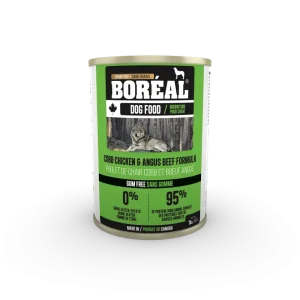 BORÉAL Nourriture en conserve – Poulet et Boeuf pour chien