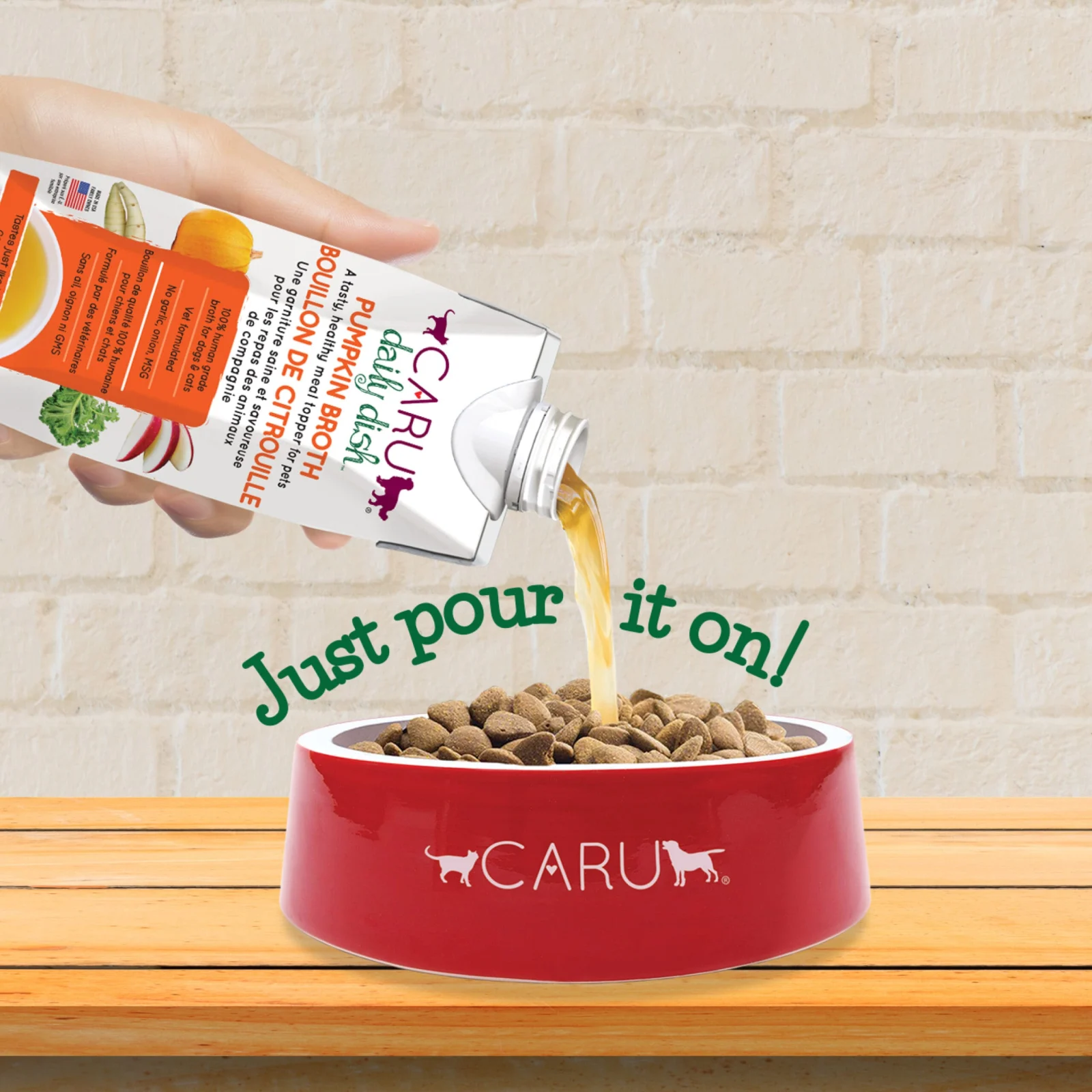 Bouillon de citrouille, chien et chat Caru - Image 2