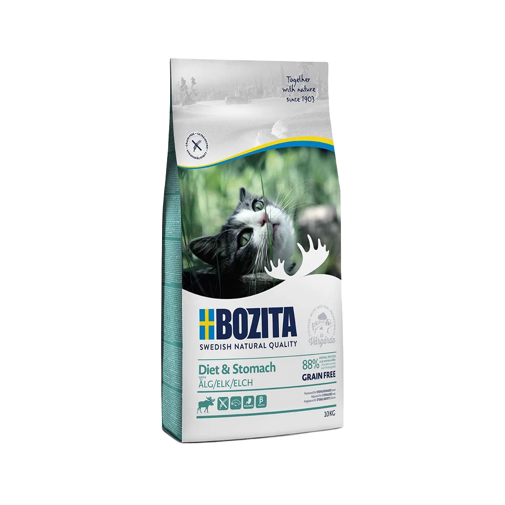 Bozita Diet & Stomach Croquettes Chats sans Céréales