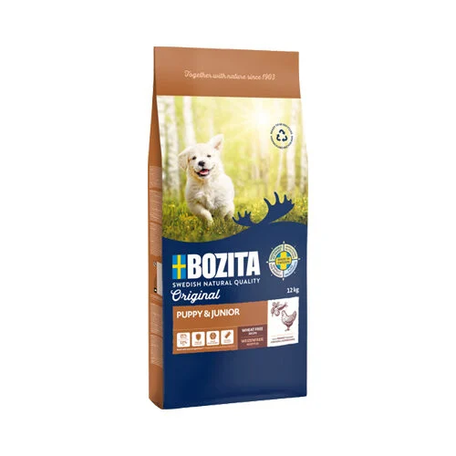 Bozita Puppy & Junior Croquettes Chien sans Blé