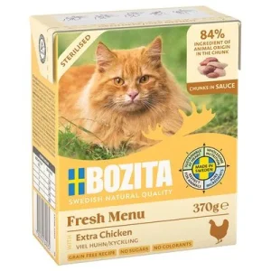 Bozita Tetra bouchées en sauce 6 x 370 g