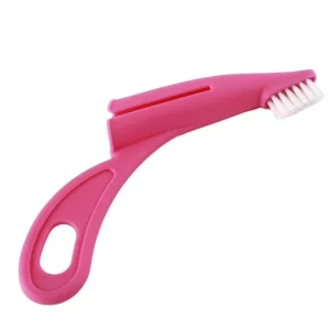 Brosse à dent doigt pour chien