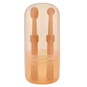 Brosse à dent en silicone avec protection pour chien