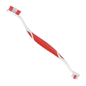 Brosse à dents 2 têtes chat, chien