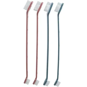 BROSSE A DENTS 2 TETES X4