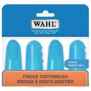 Brosse à dents doigtier, Wahl 4 unités