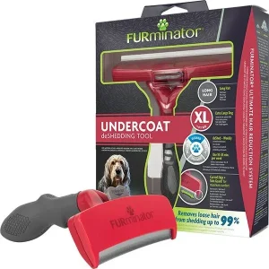 Brosse chiens XL poils longs Undercoat deShedding – Furminator J’ai plus de croquettes
