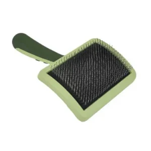Brosse courbée à étrilles ferme pour chiens, Safari