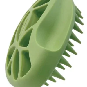 Brosse étrille en caoutchouc pour chiens et chats poils long, Safari