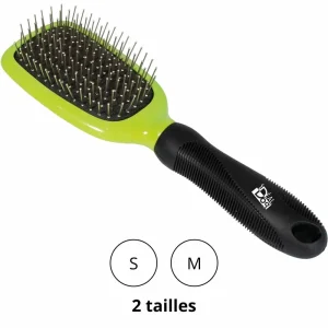 Brosse pneumatique à picots perlés IdealDog – Brosses pour chats : prenez soin de son pelage ! – Notre passion, vos animaux !