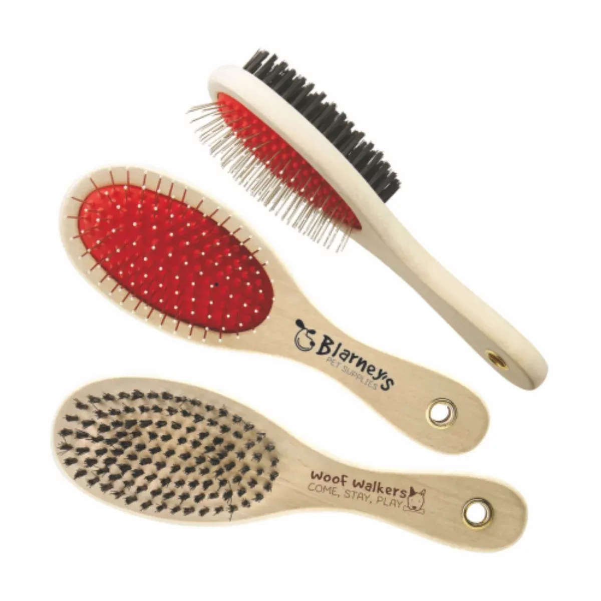 Brosse pour animaux à double face