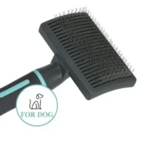 Brosse Slicker rétractable pour chien (L) – Anah J’ai plus de croquettes