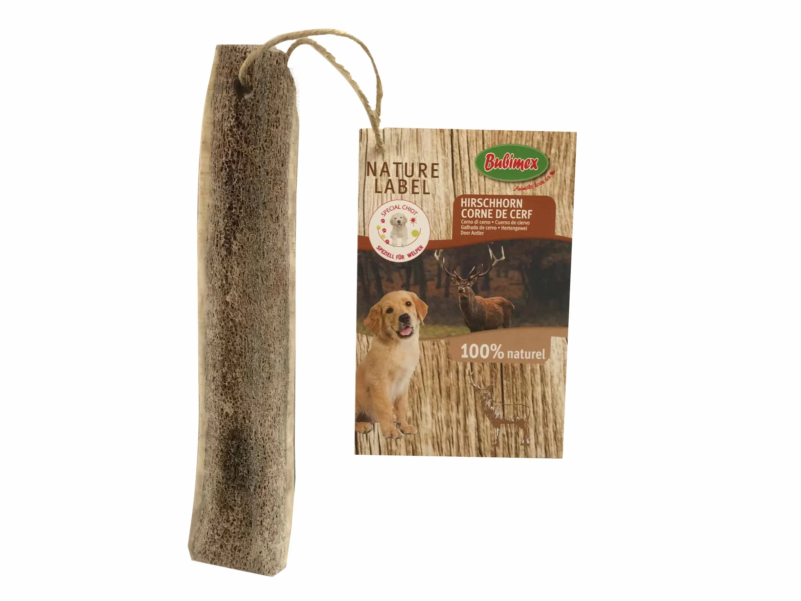 Bubimex - Bois de Cerf Spécial Chiots - 50g