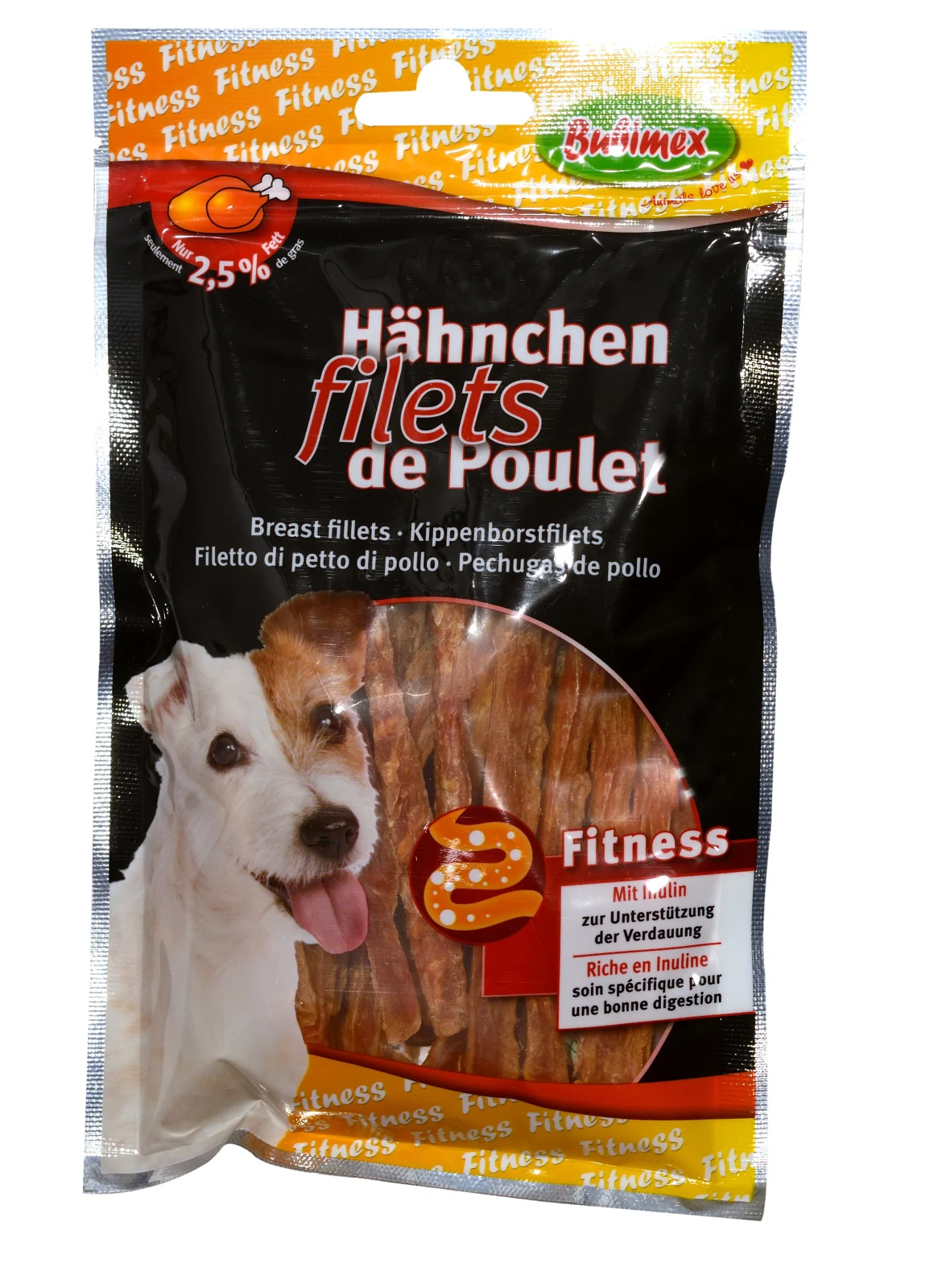 Bubimex - Friandises Filets de Poulet Digestion pour Chien - 100g