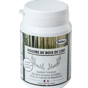 Bubimex - Poudre de Bois de Cerf pour Chien - 60g