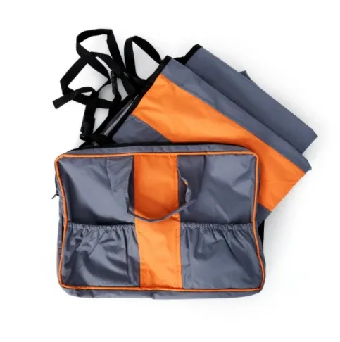 Bud’Z – Housse de Voiture Gris et Orange – Accessoire pour Chien