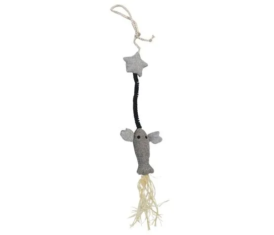 Bud’Z – Jouet – Tissu Recyclé – Herbe à Chat – Homard Élastique – 61cm- Chat