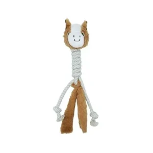 Bud’z – Peluche – Avec Corde – Cheval à Long Cou
