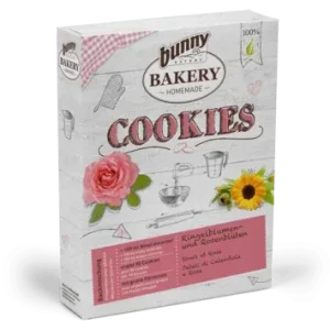 Bunny Biscuits au calendula et aux fleurs roses – France