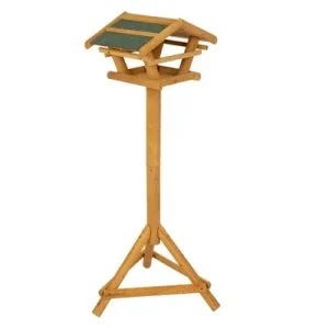 Cabane TIAKI avec support pour oiseaux sauvages