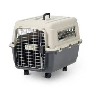 Cage de transport sur roulettes Feria pour chien