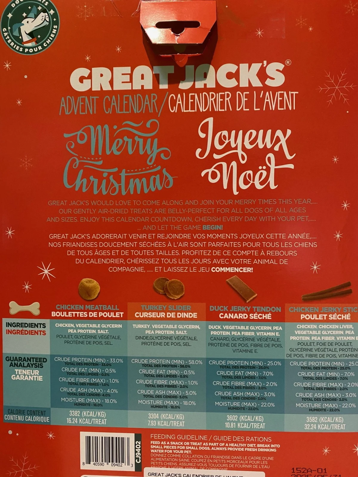 Calendrier de Noël pour chien GREAT JACK’S - Image 2