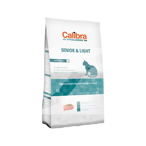 Calibra Cat Hypoallergenic Senior & Light