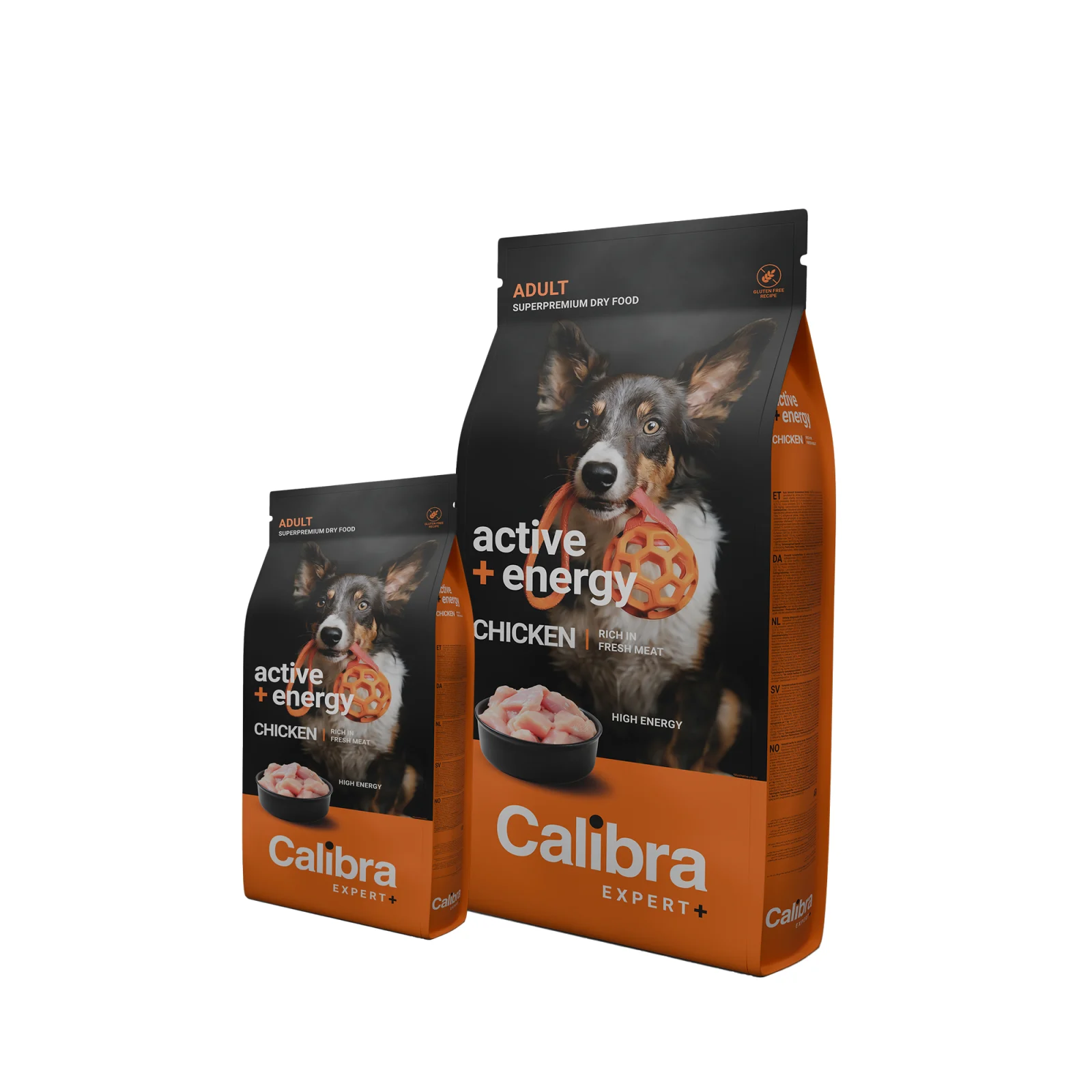 Calibra Dog Expert+ Adult Active & Energy Poulet