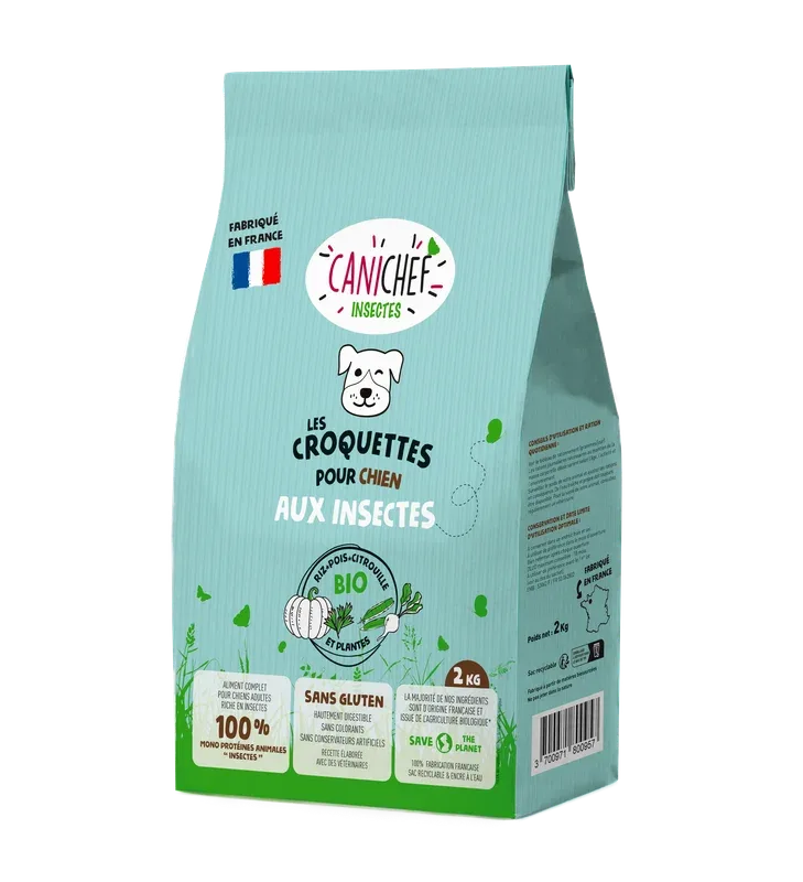 Canichef – Croquettes Bio aux Insectes pour Chien
