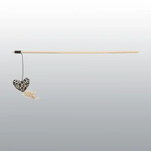 Canne à pêche Coeur Leo chat