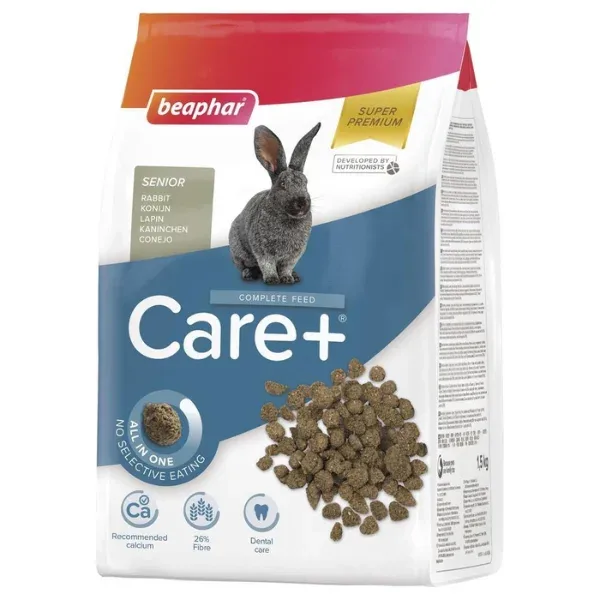 Care + 1,5 kg – Aliment pour lapin senior