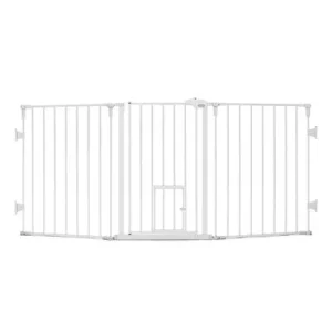 Carlson Flexi Barrière extra-large avec porte pour petits animaux