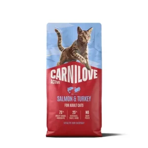 Carnilove Active Saumon et Dinde - Chat