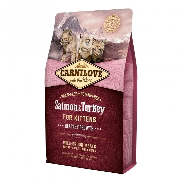 Carnilove Healthy Grow Kittens saumon/dinde Black Friday 2025 Comparez les prix sur fr