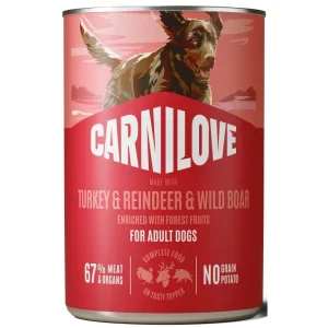 Carnilove Pâtée Dinde et Renne - Chien
