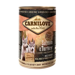 Carnilove Puppy Wild Meat Salmon - pâtée chiot