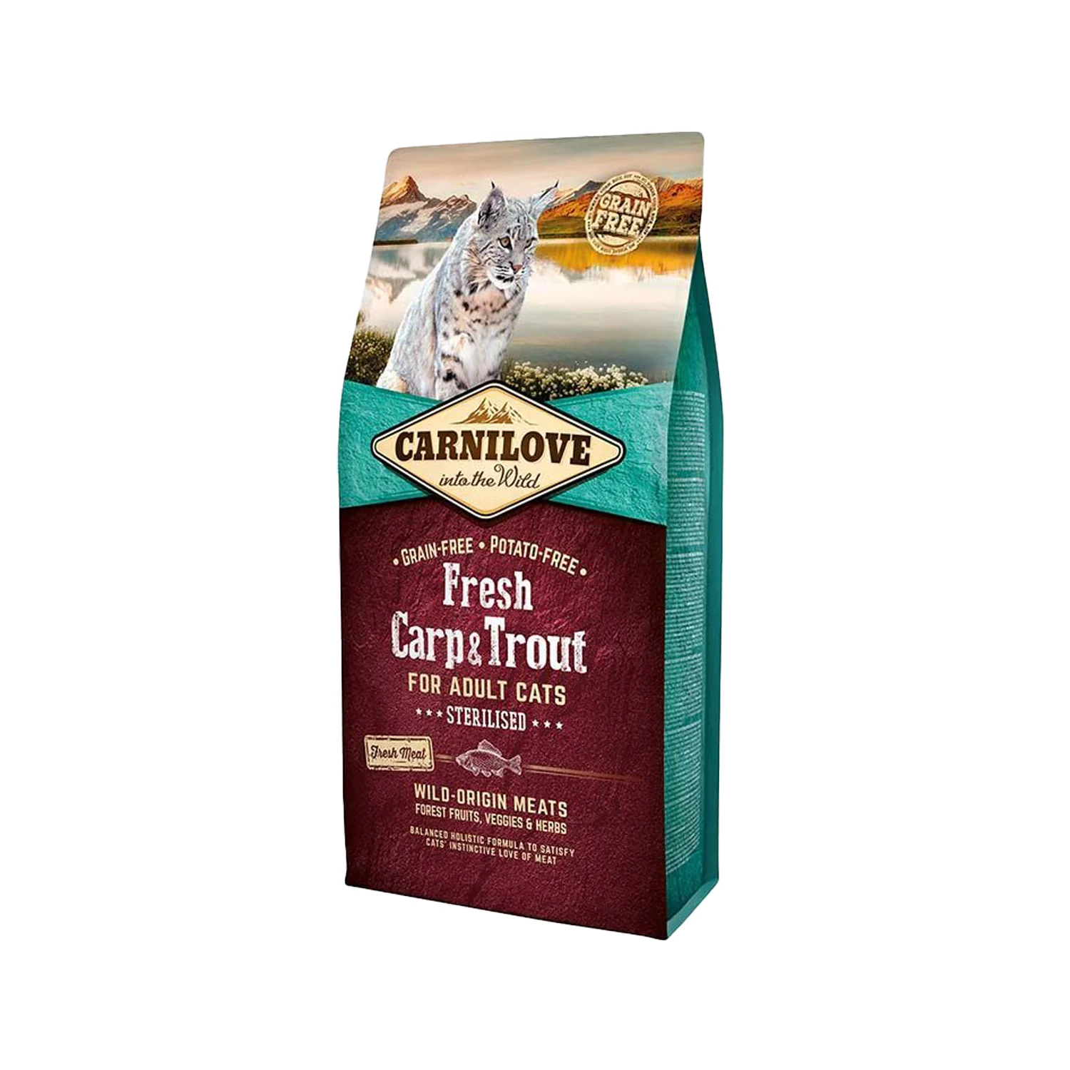 Carnilove Sterilised – Carpe & Truite