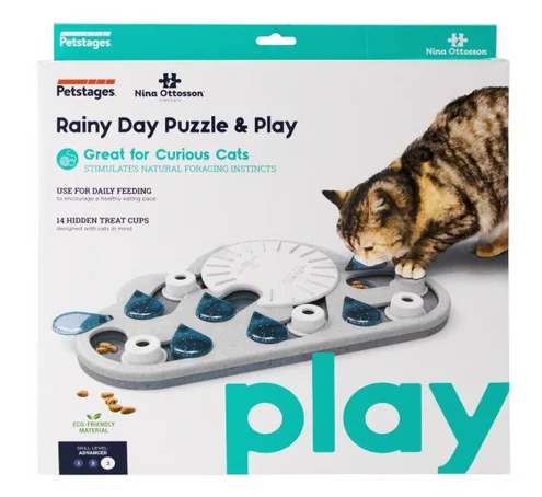 Casse-tête pour chat, Rainy day, Petstages – niveau avancé - Image 2