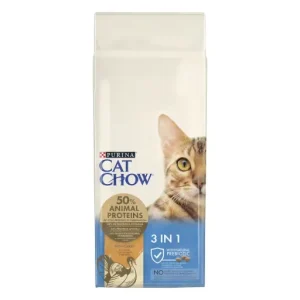 Cat Chow Nourriture Feline 3 en 1 Riche en Dinde – France