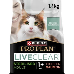 Cat Liveclear Sterilised Adult Saumon