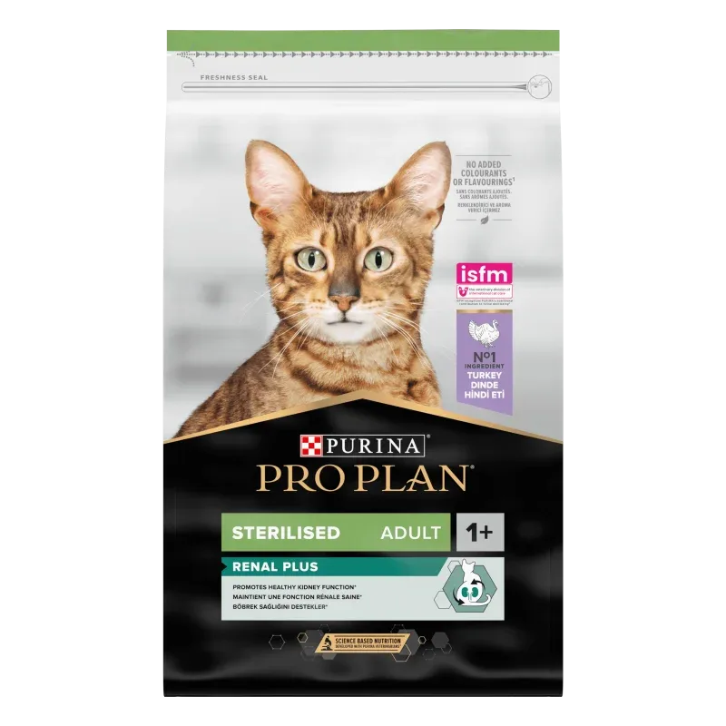 Cat Sterilised Adult Optirenal Dinde