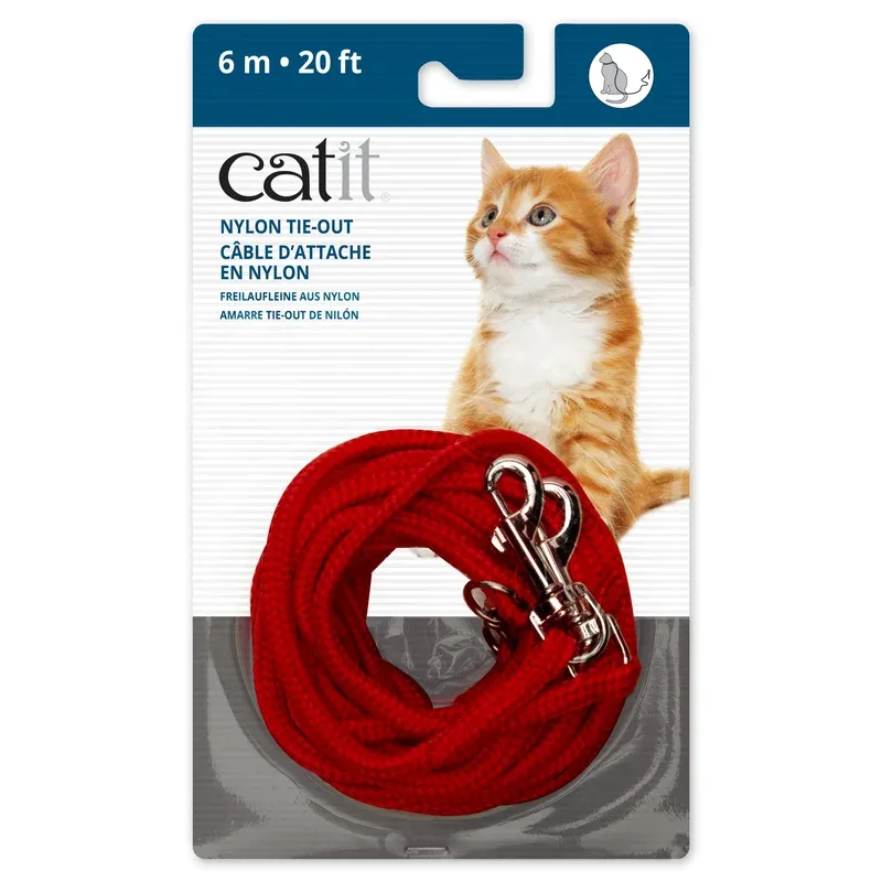 CATIT Câble d’Attache Rouge 20′