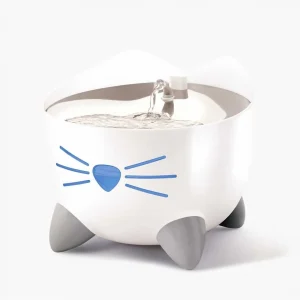 Catit - Fontaine à eau Pixi Smart Wifi en Acier pour Chat - 2L